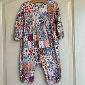 12M Mabel + Honey Patchwork Romper